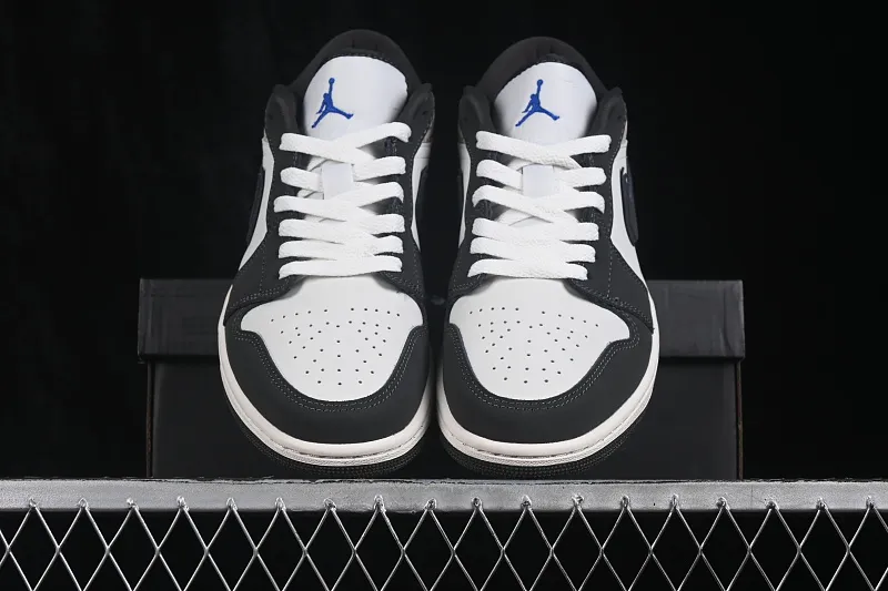 All categories Air Jordan Jordan series basketball shoes Air Jordan 1 Low G version pure original Air Jordan 1 Low AJ1 Joe 1 white gray burst pattern low-top retro cultural basketball shoes IU2268-100